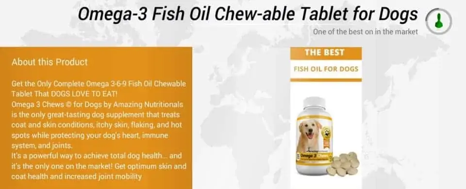 omega-3 fatty acid chews
