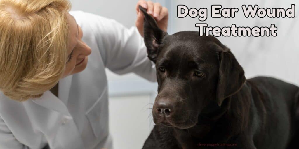 Dog Ear Wound Treatment