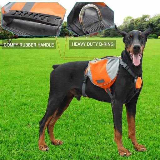 Lifeunion Adjustable Service Dog Supply Backpack